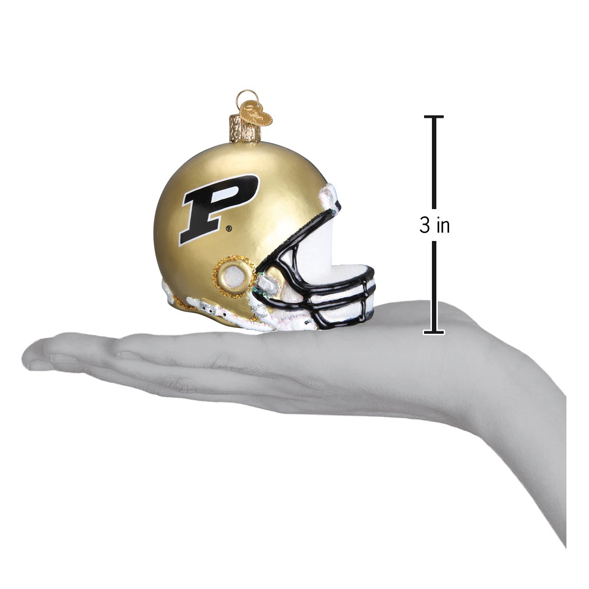Purdue Helmet Ornament Old World Christmas