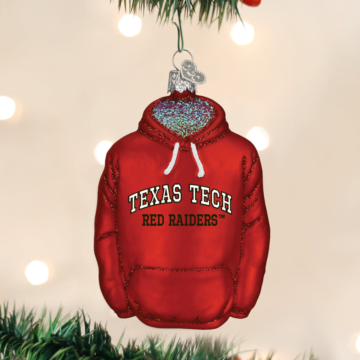 Texas Tech Hoodie Ornament Old World Christmas