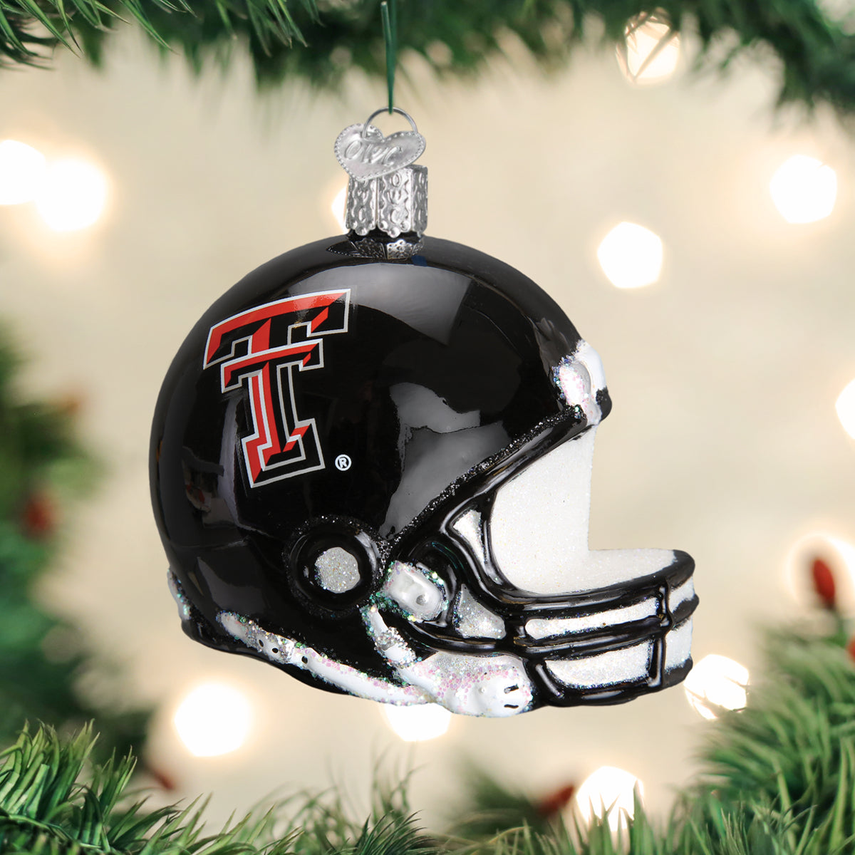Texas Tech Helmet Ornament Old World Christmas