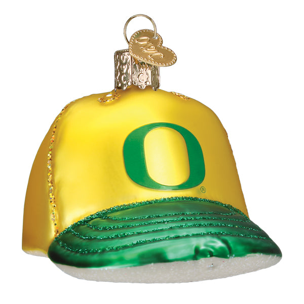 Oregon Baseball Cap Ornament Old World Christmas