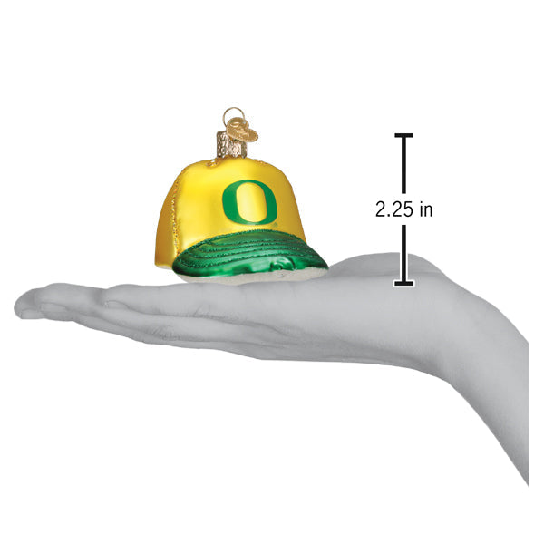 Oregon Baseball Cap Ornament Old World Christmas