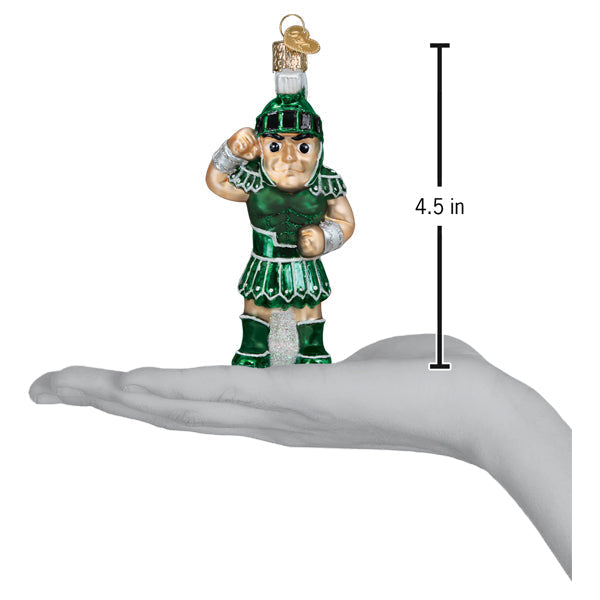 Michigan State Sparty Ornament Old World Christmas
