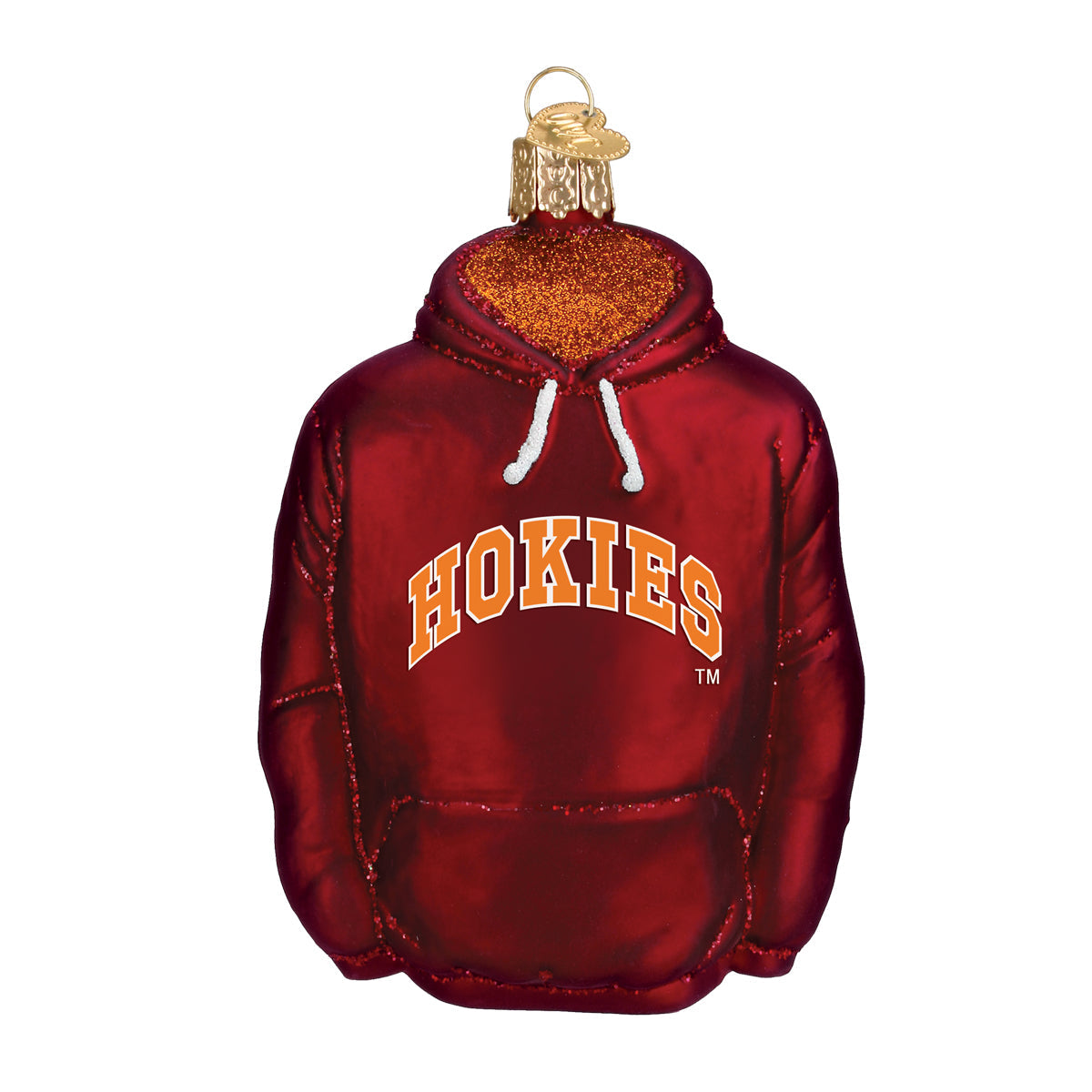 Virginia Tech Hoodie Ornament Old World Christmas