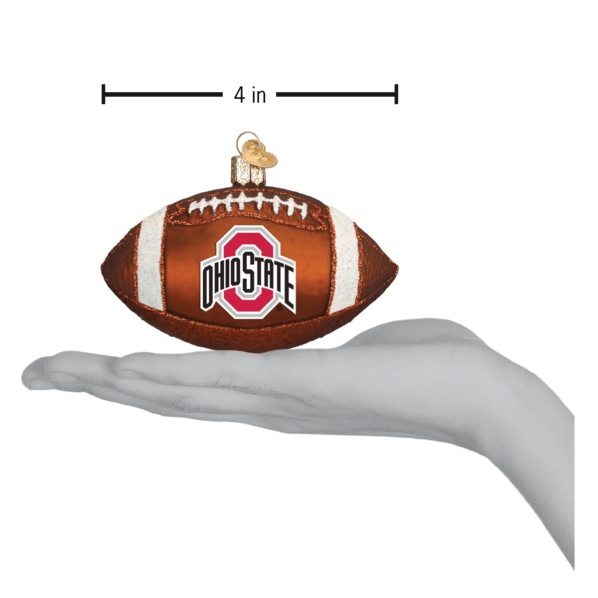 Ohio State Football Ornament Old World Christmas