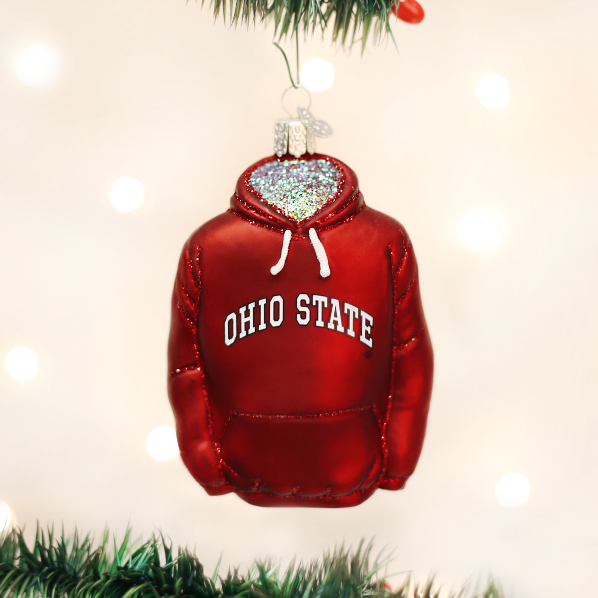Ohio State Hoodie Ornament Old World Christmas