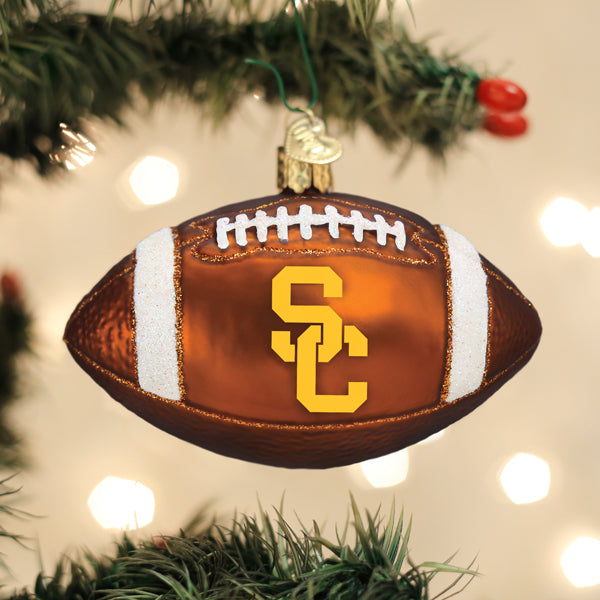 USC Football Ornament Old World Christmas