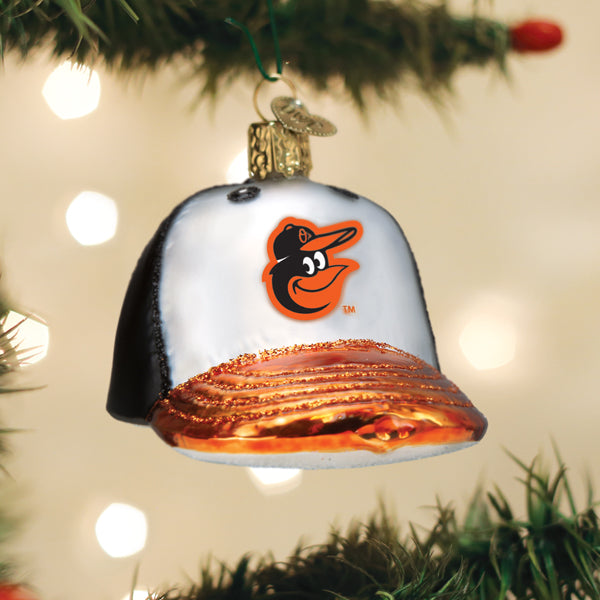 Orioles Baseball Cap Ornament Old World Christmas