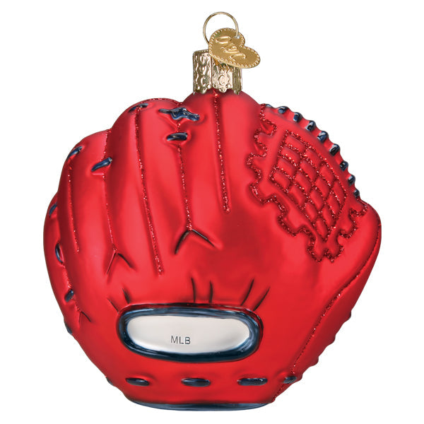 Red Sox Baseball Mitt Ornament Old World Christmas