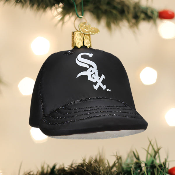 White Sox Baseball Cap Ornament Old World Christmas