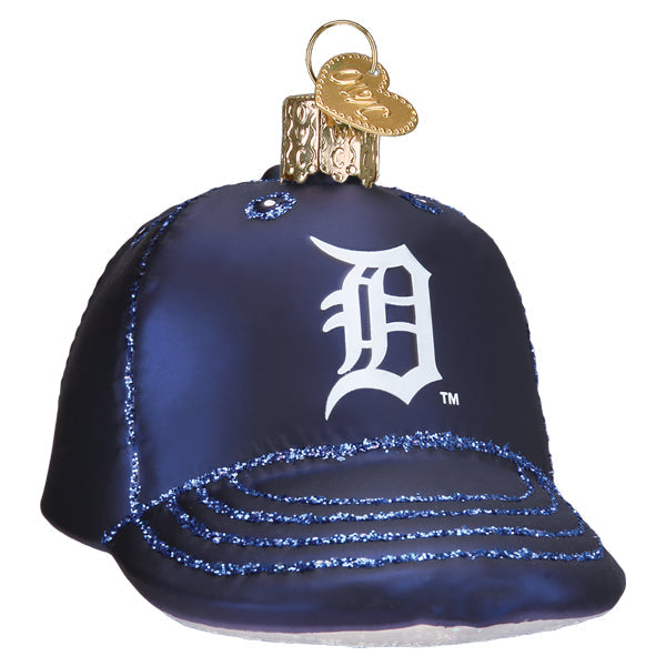 Tigers Baseball Cap Ornament Old World Christmas