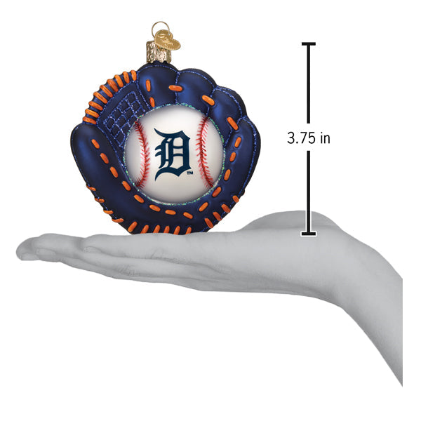 Tigers Baseball Mitt Ornament Old World Christmas