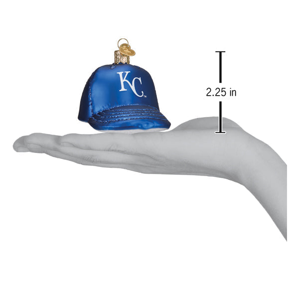 Royals Baseball Cap Ornament Old World Christmas