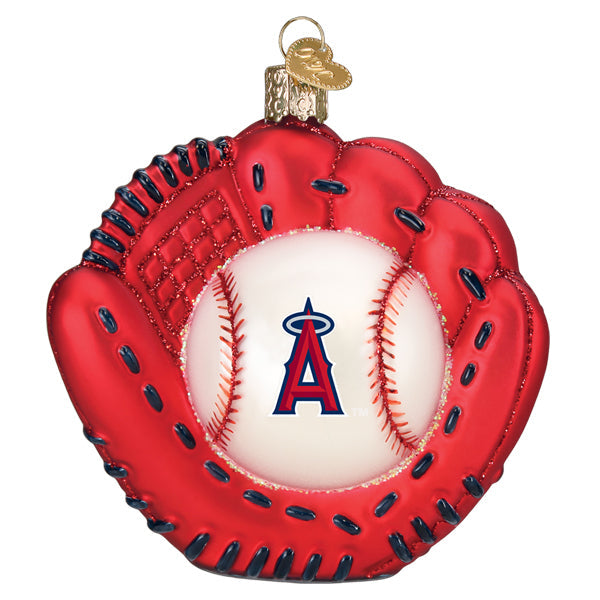 Angels Baseball Mitt Ornament Old World Christmas