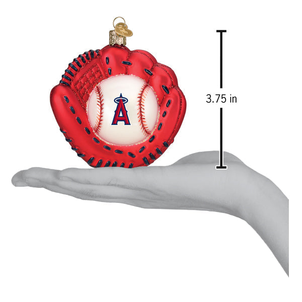Angels Baseball Mitt Ornament Old World Christmas