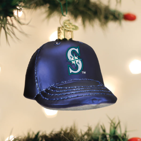 Mariners Baseball Cap Ornament Old World Christmas