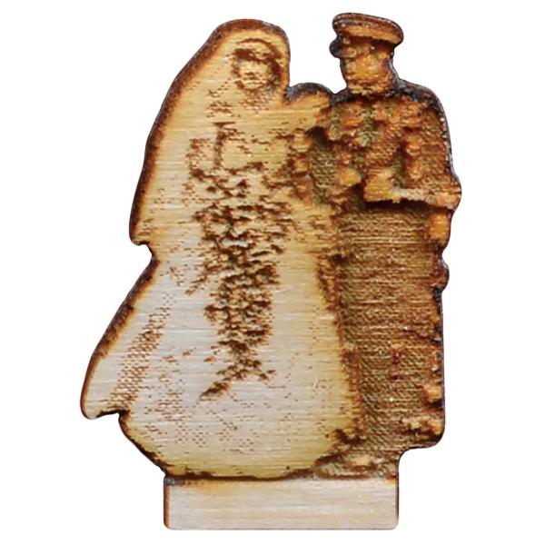 Wedding Chapel Ornament Old World Christmas