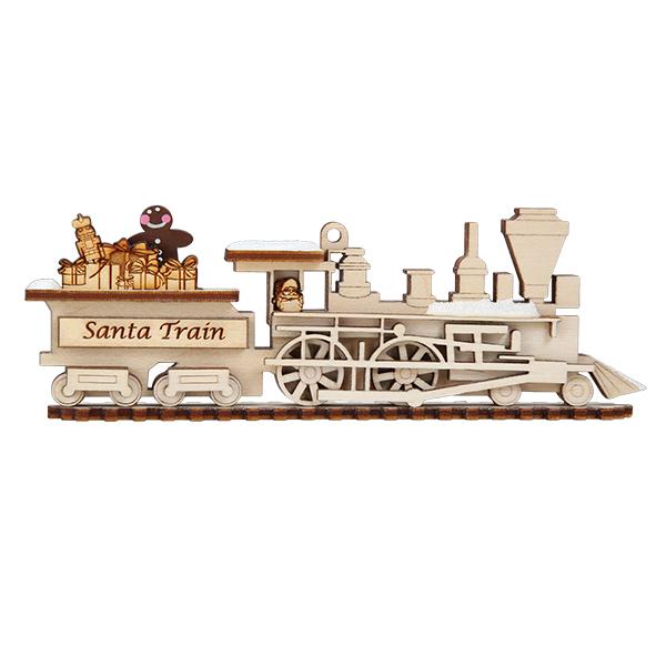 Santa Train Ornament Old World Christmas