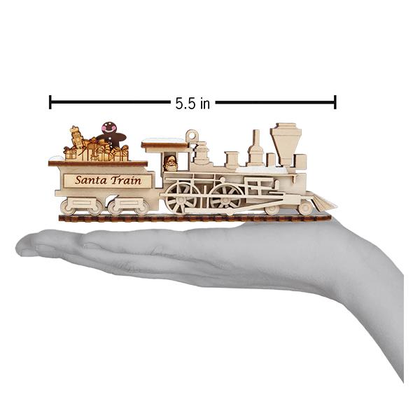 Santa Train Ornament Old World Christmas