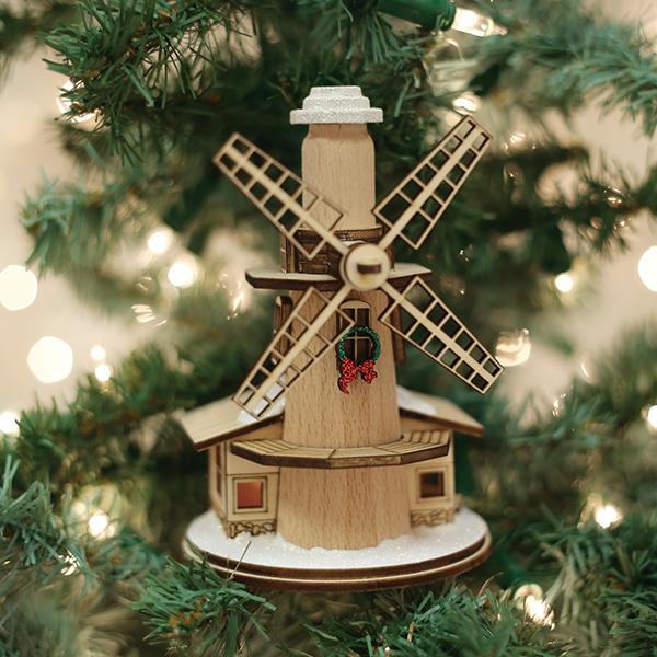 Windmill Ornament Old World Christmas