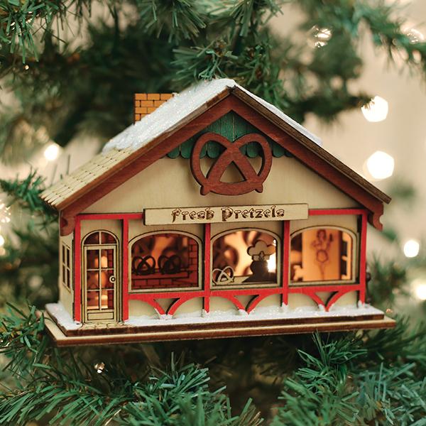 Peppermint Twist Pretzel Old World Christmas