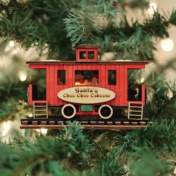 Santa's Choo Choo Caboose Old World Christmas