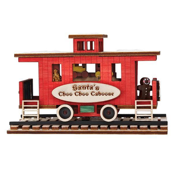 Santa's Choo Choo Caboose Old World Christmas