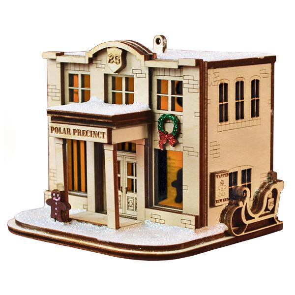 Polar Precinct #25 Ornament Old World Christmas