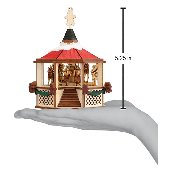 Oompah Gazebo Ornament Old World Christmas