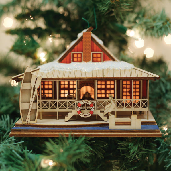 Lake House Ornament Old World Christmas