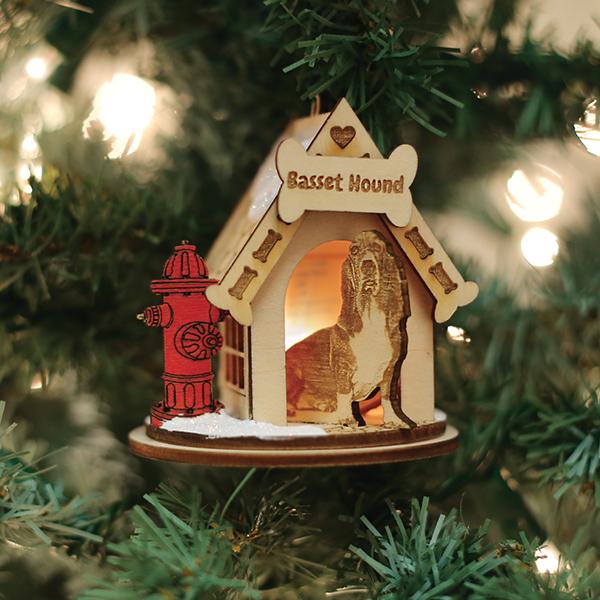 Basset Hound Ornament Old World Christmas