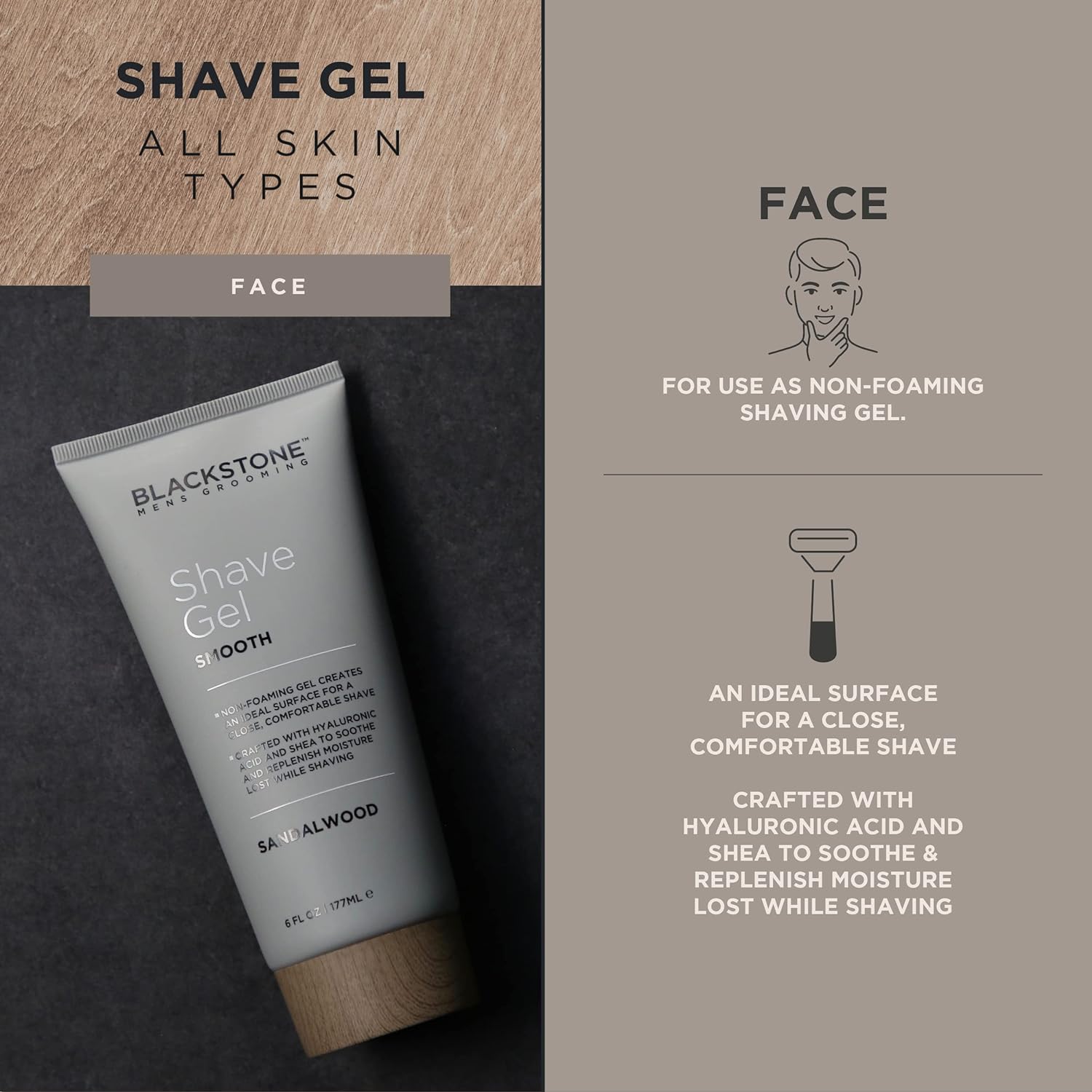 Men's  Shave Skin Care- Blackstone