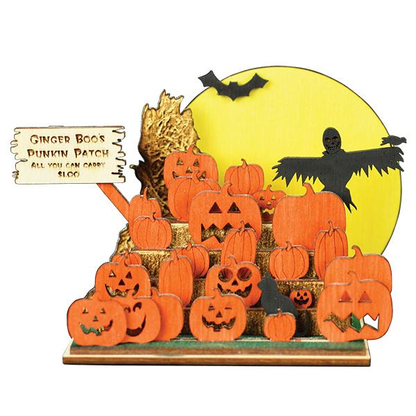 Haunted Pumpkins Ornament Old World Christmas