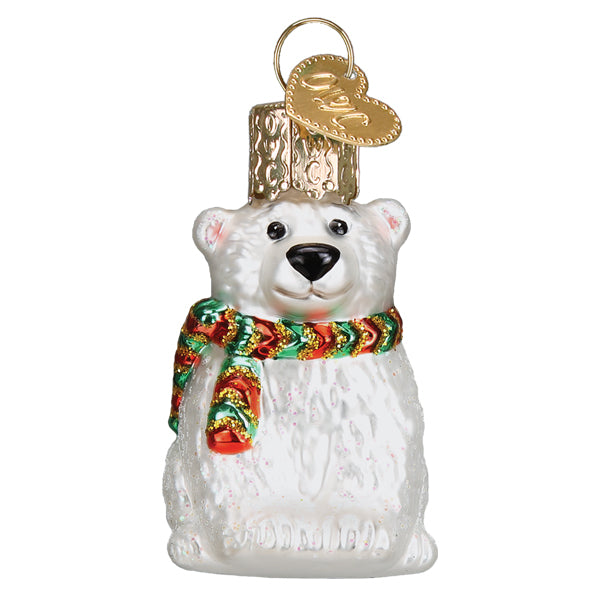 Mini Polar Bear Ornament Old World Christmas