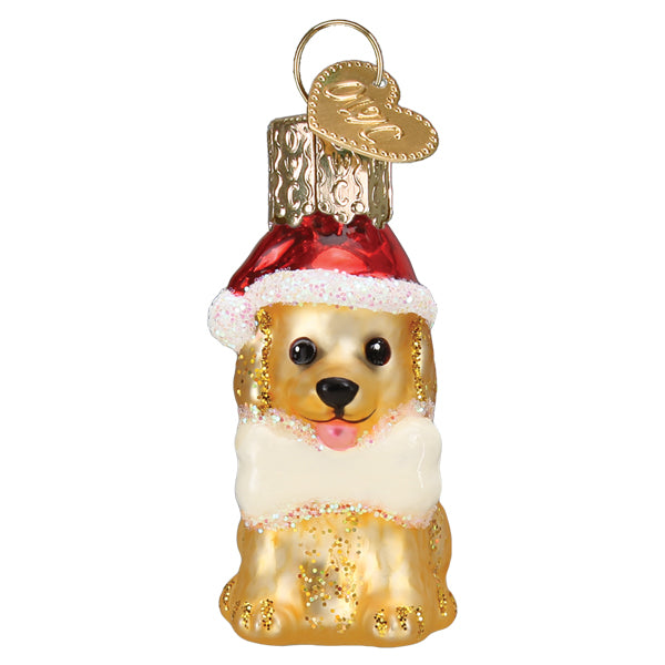 Mini Jolly Pup Ornament Old World Christmas