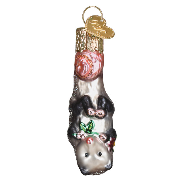 Mini Opossum Ornament Old World Christmas