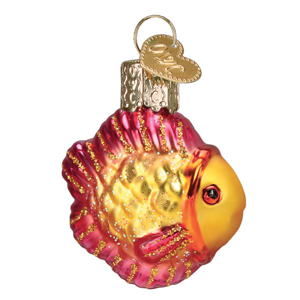 Mini Tropical Fish Ornament Old World Christmas