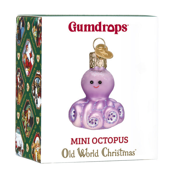 Mini Octopus Ornament Old World Christmas