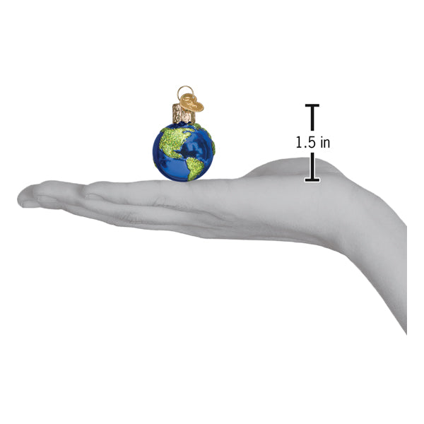 Mini Planet Earth Ornament Old World Christmas