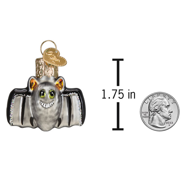 Mini Bat Ornament Old World Christmas