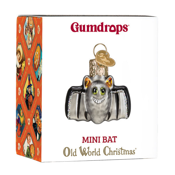 Mini Bat Ornament Old World Christmas