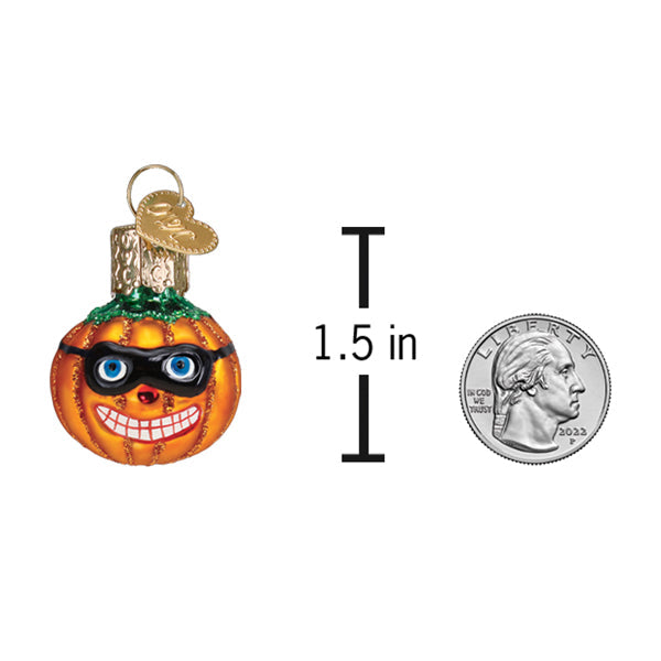 Mini Masked Jack O'lantern Ornament Old World Christmas