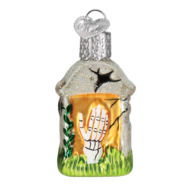 Mini Tombstone Ornament Old World Christmas