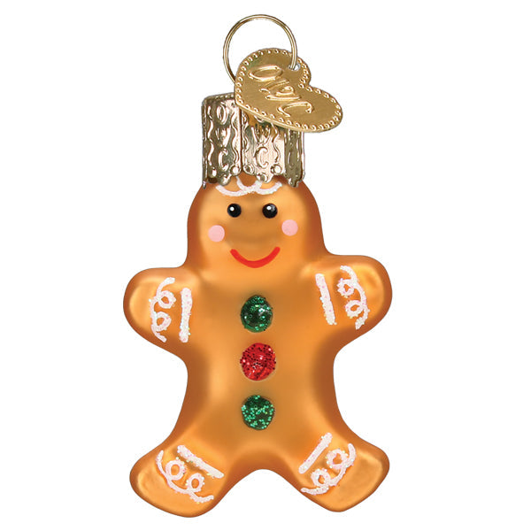 Mini Gingerbread Man Ornament Old World Christmas