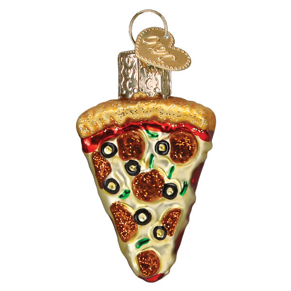 Mini Pizza Slice Ornament Old World Christmas