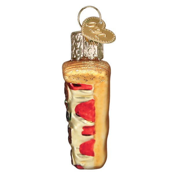Mini Pizza Slice Ornament Old World Christmas