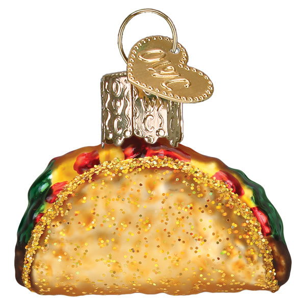 Mini Taco Ornament Old World Christmas