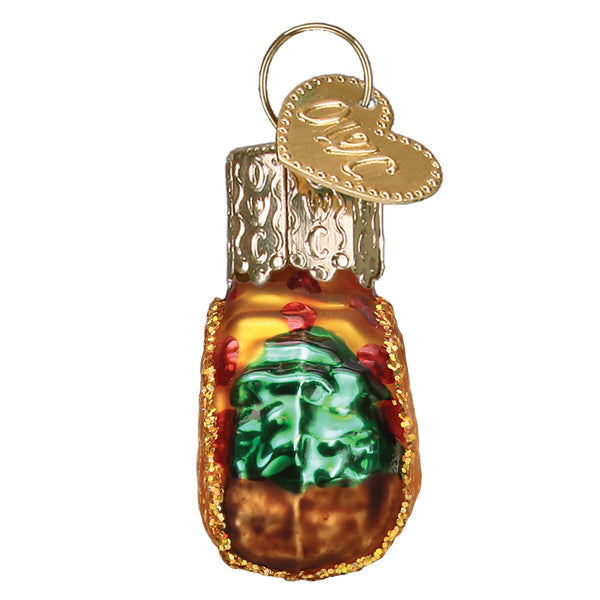 Mini Taco Ornament Old World Christmas