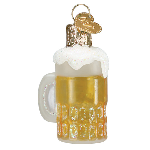 Mini Mug Of Beer Ornament Old World Christmas