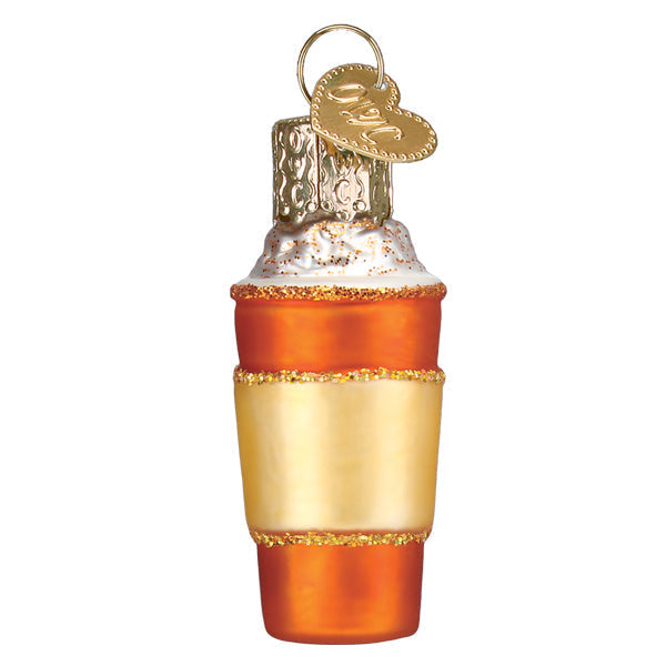 Mini Pumpkin Spice Latte Ornament Old World Christmas