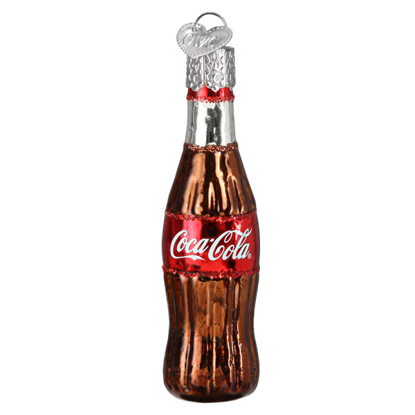 Mini Coca-Cola® Bottle Ornament Old World Christmas